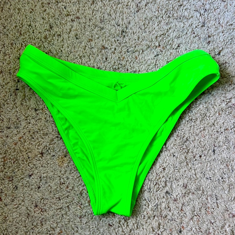 NEVER WORN like green VS Pink swim bottoms